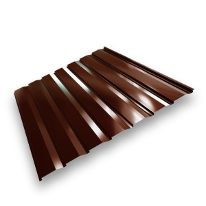 Профнастил С-15 8017 шоколад